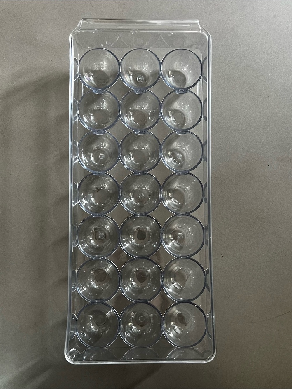 Clear Plastic Egg Tray Dish